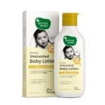 Mother Sparsh Simply Unscented Baby Lotion With Natural Oatmeal- 200ml | Fragrance Free Lotion for Babies | 24hr Protection for Dry, Itchy & Sensitive Skin - Fast Shipping to USA & Canada