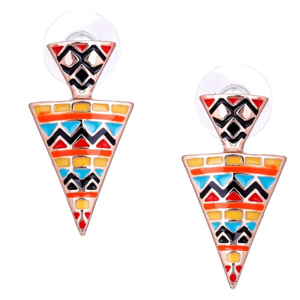 Estele Colourful Stud Earrings for Girls & Women's - Fast Shipping to USA & Canada