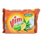 Vim Anti Bacteria Neem Dishwash Bar - 110 gm - Fast Shipping to USA & Canada