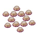 AccessHer Diwali Diya Tealight Candle Holder/Diwali Home Decoration/Diwali Gift/Colorful Indian Decoration for Festivals Set of 12 - Fast Shipping to USA & Canada