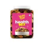 Yogabar Trail Mix - Daily Health Mix 850g - Mixed Nuts with Dry Fruits & Seeds - Mixed Dry Fruits with Almonds Cashews Raisins Cranberries Pumpkin Seeds - Healthy Snack Reusable Jar 850g - Fast Shipping to USA & Canada