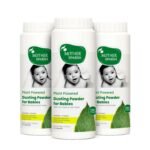 Mother Sparsh Plant Powered Talc Free Dusting Powder For Babies- 100g X 3 | With Corn Starch & Oat Powder - Fast Shipping to USA & Canada