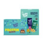 Yogabar Protein Variety Pack, Breakfast Protein Bars and Choco Peanut Butter Minis, 24 Pieces - Fast Shipping to USA & Canada