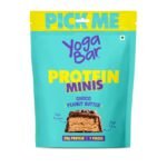 Yogabar Protein Minis, Choco Peanut Butter Flavour, 7 Pieces, 4g Protein each, High Fibre - Fast Shipping to USA & Canada