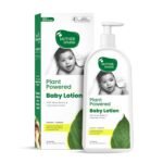 Mother Sparsh Plant Powered Natural Baby Lotion | Advanced Natural Moisturizing Body Lotion for Babies | With Organic Shea Butter & Oatmeal Extract | For Deep Hydration | 400ml - Fast Shipping to USA & Canada
