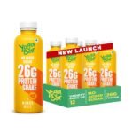 Yogabar 26g Protein Shake | Goodness of Protein & Premium Mango | 26g Protein Milkshake with No Added Sugar | Ideal for Early Mornings, Pre & Post Workouts Energy Drink | 12 Bottles, 250ml each (Mango Rizz) - Fast Shipping to USA & Canada