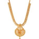 CUTE GOLD One Gram Micro Gold Plated & Copper Traditional Designer Jewellery Stone Necklace for Women and Girls (NEC-8043) - Fast Shipping to USA & Canada