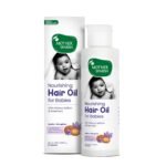 Mother Sparsh Nourishing Baby Hair Oil | Soothe & Nourishes Delicate Baby Scalp | Suitable Hair Oil for Newborns | Paraben Free, Sulphate Free- 100ml - Fast Shipping to USA & Canada