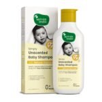 Mother Sparsh Simply Unscented Baby Shampoo With Natural Oatmeal- 200ml | Fragrance Free Shampoo for Babies | Tear Free Baby Shampoo for New Born Sensitive Skin - Fast Shipping to USA & Canada
