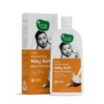 Mother Sparsh Milky Soft Baby Shampoo - 400ml | For Daily Moisturizing | Tear Free Formula With Milk Protein, Vitamin E & Coconut Oil - Fast Shipping to USA & Canada
