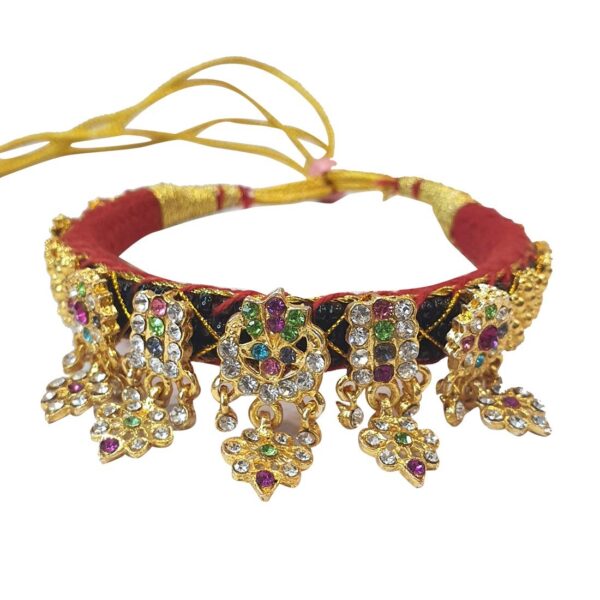 Firoza Gold Kanti Necklace Set for Girls & Women (M - 167 P K) - Fast Shipping to USA & Canada