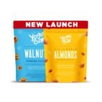 Yogabar Premium Nuts Combo Pack, California Almonds 500g and Walnuts 250g, High Protein and Fibre, Zero Cholesterol - Fast Shipping to USA & Canada
