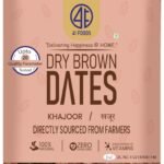 41 FOODS Dried Natural Premium Fresh Dry Dates Sukha Khajur Khajoor Khejur Kajoor Kharik Chuara Chhuhara Dry Fruits and Nuts Natural Sweetener Healthy Snack Energy Booster Dietary Fibre 100Gm - Fast Shipping to USA & Canada