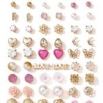 Shining Diva Fashion 30 Pairs Combo Set Latest Stylish Earrings for Women and Girls (14780er) - Fast Shipping to USA & Canada