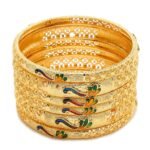 YouBella Jewellery for Women Gold Plated Bracelet Bangles for Women - Fast Shipping to USA & Canada