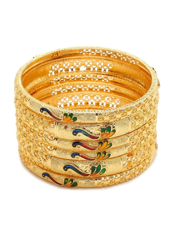 YouBella Jewellery for Women Gold Plated Bracelet Bangles for Women - Fast Shipping to USA & Canada