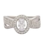 ANAYRA Charming Oval Pure Silver Ring for Women | Hallmarked Jewellery Gift - Fast Shipping to USA & Canada