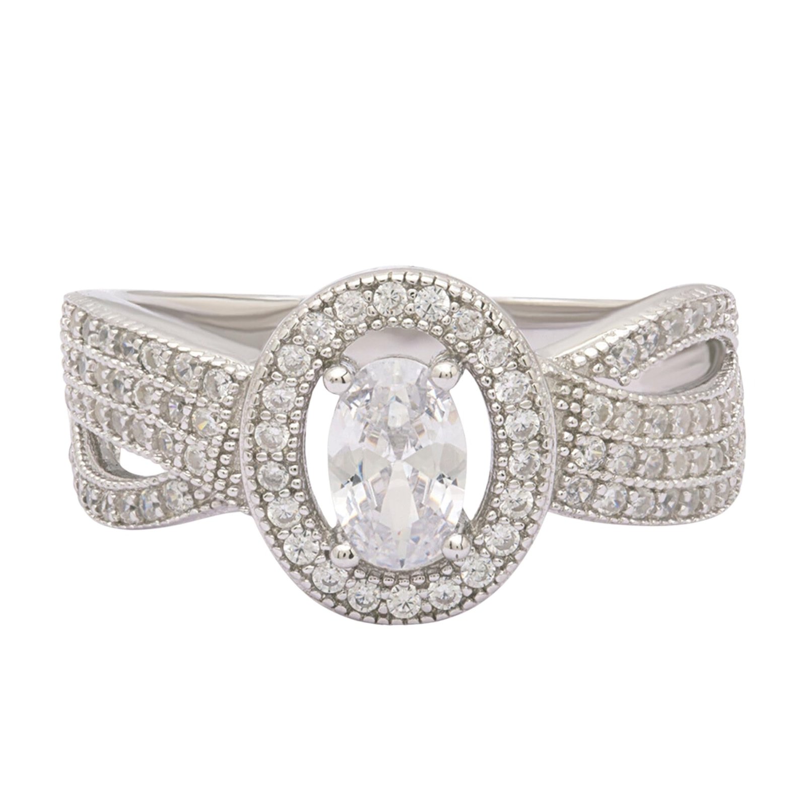 71s9y0MB6mL-1.jpg ANAYRA Charming Oval Pure Silver Ring for Women | Hallmarked Jewellery Gift - Fast Shipping to USA & Canada - Image 1