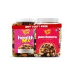 Yogabar Panchmeva and Daily Health Mix Combo Pack, Premium Nuts and Dry Fruits Mix - Fast Shipping to USA & Canada