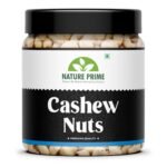 NATURE PRIME 100% Natural&Crunchy Premium Whole Cashews 1 Kg (W320) Nutritious&Delicious Nuts, Premium Kaju Nuts|Gluten Free|Source Of Minerals&Vitamins|Dry Fruits (Jar Pack) (Packing May Differ) - Fast Shipping to USA & Canada