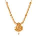CUTE GOLD One Gram Micro Gold Plated & Copper Traditional Designer Jewellery Stone Necklace for Women and Girls (NEC-8051) - Fast Shipping to USA & Canada