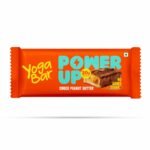 Yogabar Power Up 20g Protein Bar (1 Bar, Choco Peanut Butter) | No Added Sugar Protein Bars | Premium High Protein Blend - Whey Protein Concentrate, Isolate, Peanuts & Soy | Healthy Protein Snacks - Fast Shipping to USA & Canada
