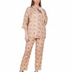 Meezzup Womens Rayon Cotton Co-ord Set - Fast Shipping to USA & Canada