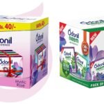 Odonil Bathroom Air Freshener Blocks Mixed Fragrances - 192g (48g*4) | Mixed Fragrances: Jamine, Lavender, Orchid, RoseOdonil Bathroom Air Freshener Neem Mixed Fragrances Blocks 192g (48g, Pack of 4) - Fast Shipping to USA & Canada
