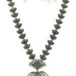 Sasitrends Traditional German Silver Pearl Designer Oxidized Jewellery Set for Women and Girls - Fast Shipping to USA & Canada