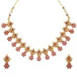 NAITRI | Handcrafted Traditional Necklace Set with Earrings - Fast Shipping to USA & Canada