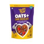 Yogabar Dark Chocolate Oatmeal 1kg | Wholegrain Oatmeal That Helps Reduce Cholesterol | Healthy Breakfast Cereal Gluten Free Oats High in Protein & Gluten-Free | Now with Black Raisins - Fast Shipping to USA & Canada