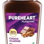 Pureheart Choco Almond Nut Spread (200 gm) Delicious, Smooth and Creamy Snack, Nutty Chocolate Almond Spread for Breakfast - Fast Shipping to USA & Canada