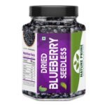 Nature Prime Dried Blueberry Seedless 300 Gm | USA Origin - Dried Blueberries | Rich in Calcium, Vitamin K, Boost Immunity (Jar Pack) - Fast Shipping to USA & Canada