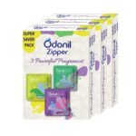 Odonil Bathroom Air Freshener Zipper Mix -10gm (Pack of 9) - Fast Shipping to USA & Canada