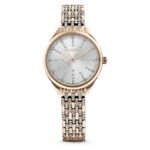 Swarovski Attract Watch, Swiss Made, Pav?, Crystal Bracelet, Gold Tone, Champagne Gold-Tone Finish - Fast Shipping to USA & Canada