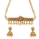 NAITRI | Handcrafted Traditional Necklace Set with Earrings - Fast Shipping to USA & Canada