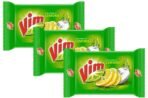 Vim Dishwash Bar 150g (Pack Of 3) - Fast Shipping to USA & Canada
