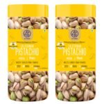 41 Foods Premium Natural California Roasted Lightly Salted Pistachios Pista Crunchy Delicious Protein Vitamins B6 Antioxidants Fiber Immunity Booster Anti-Inflammatory Healthy Snack Dry Fruit and Nuts 500gm X 2 1KG - Fast Shipping to USA & Canada