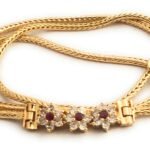 Sasitrends One Gram Micro Gold Plated Mogappu Chain for Women and Girls - Fast Shipping to USA & Canada