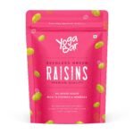 YogaBar Premium Green Raisins 500 grams| Kishmish |100% Fresh Pure Seedless Kismis Raisins|Munakka Dry Fruit|Rich in Iron, Calcium, Vitamin B & Boosts Immunity |Healthy Snacks|Dry Fruit Gift Pack - Fast Shipping to USA & Canada