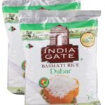 India Gate Big Bazaar Combo - Basmati Rice Dubar, 1Kg (Pack of 2) Promo Pack - Fast Shipping to USA & Canada