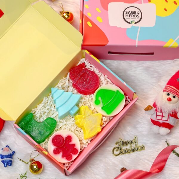 Sage & Herbs Festive Glow Set - Fast Shipping to USA & Canada