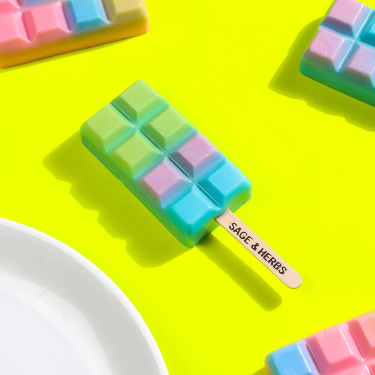 Sage & Herbs Popsicle Soap - Fast Shipping to USA & Canada - Image 4