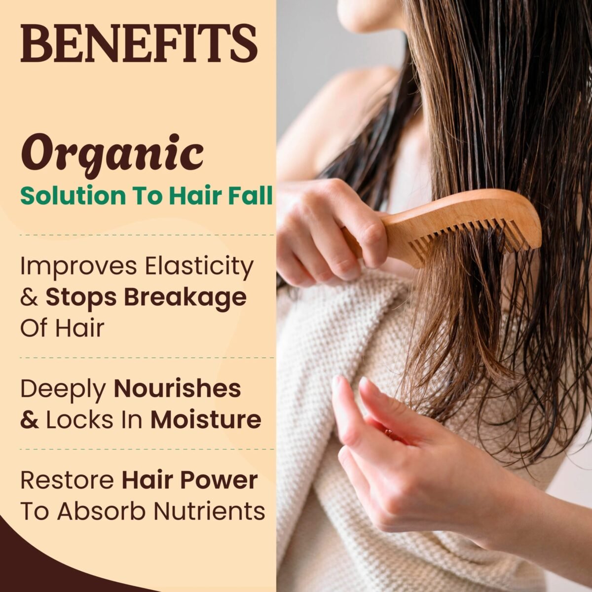 Sage & Herbs Protein Powered Hair Mask - Fast Shipping to USA & Canada - Image 3