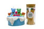 Sage & Herbs Birthday Cake Candles - Fast Shipping to USA & Canada