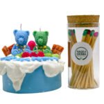 Sage & Herbs Birthday Cake Candles - Fast Shipping to USA & Canada