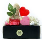 Sage & Herbs Hearts & Roses Gift Box - Fast Shipping to USA & Canada
