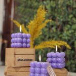 Sage & Herbs Bubble Candle - Fast Shipping to USA & Canada