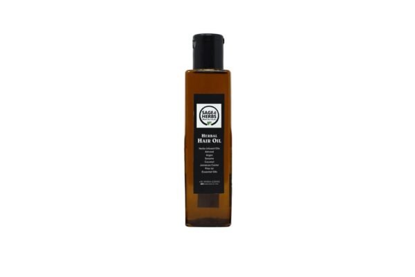 Sage & Herbs Herbal Hair Oil - Fast Shipping to USA & Canada