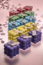 Sage & Herbs Bubble Candle - Fast Shipping to USA & Canada - Image 3